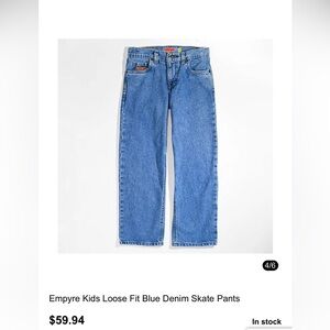 Empyre Light Blue Relaxed Jeans